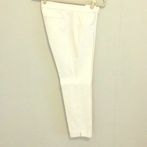 Banana Republic Sloan White Ankle Pant